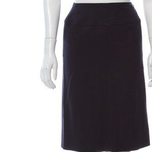 Chanel Wool Pencil Skirt